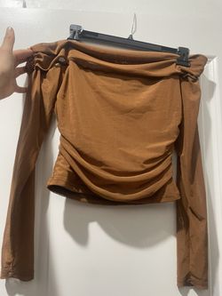 Off Shoulder Mesh Top 