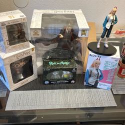 Harry Potter, Rick Morty Vinyl Figures, Chainsaw Man