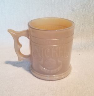 Photo Vintage Whataburger 5c, Buffalo Indian Head, Caramel Glass Coffee Mug