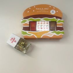 McDonald’s X Nails Inc. Nail Polishes & Stickers