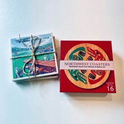Coasters (18 total) - PNW Theme