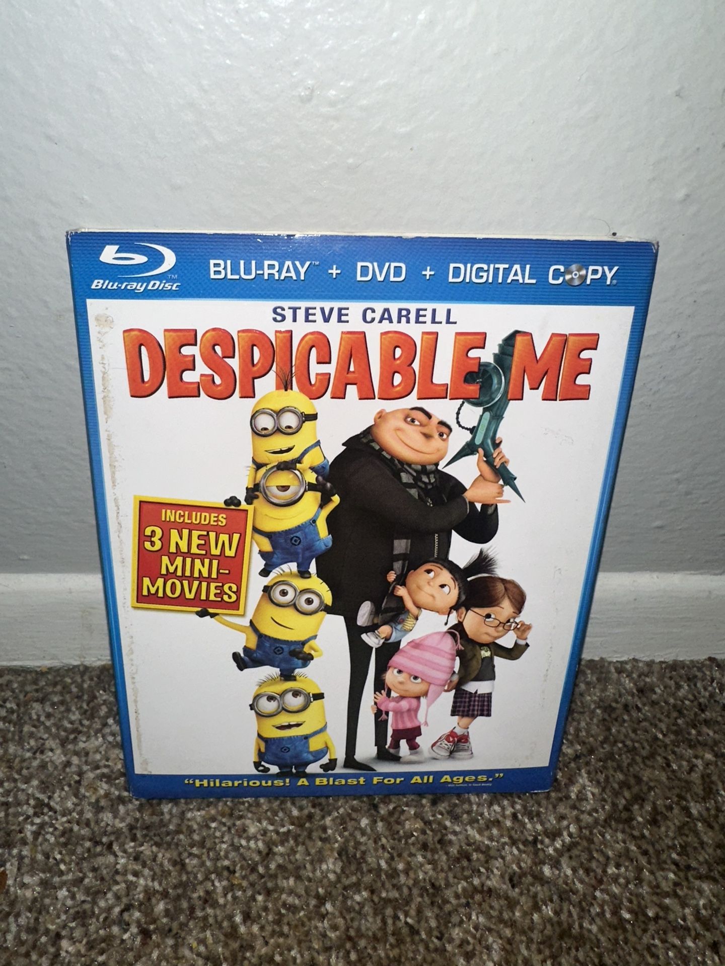 Despicable Me Blu Ray