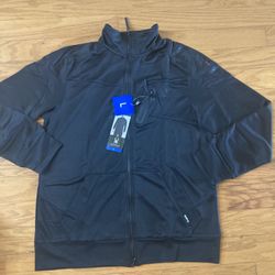 NWT Spyder Men’s Full Zip Active Jacket Black Size L