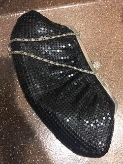Blk mini purse