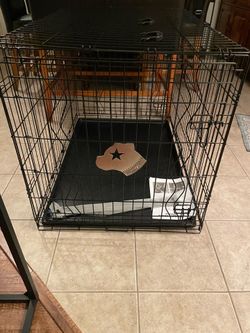 New Extra Large 42” Dog Kennel $55 Firm-Firme