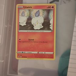 Litwick Pokemon Card