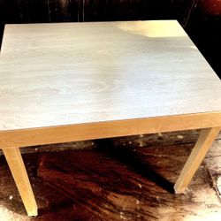 Table Light Laminate Wood  Great For Crafts 