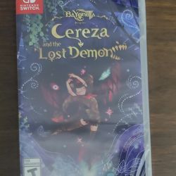 NEVER USED/SEALED.   Nintendo Switch Game - Bayonetta Origins: Cereza & the Lost Demon