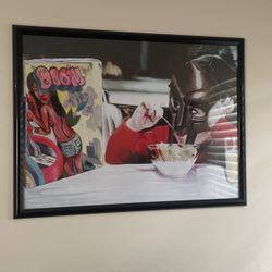 MF doom Poster With Frame