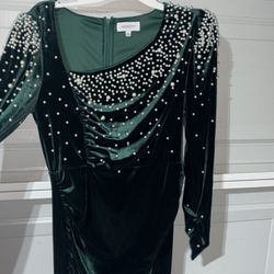 Green Elegant Dress