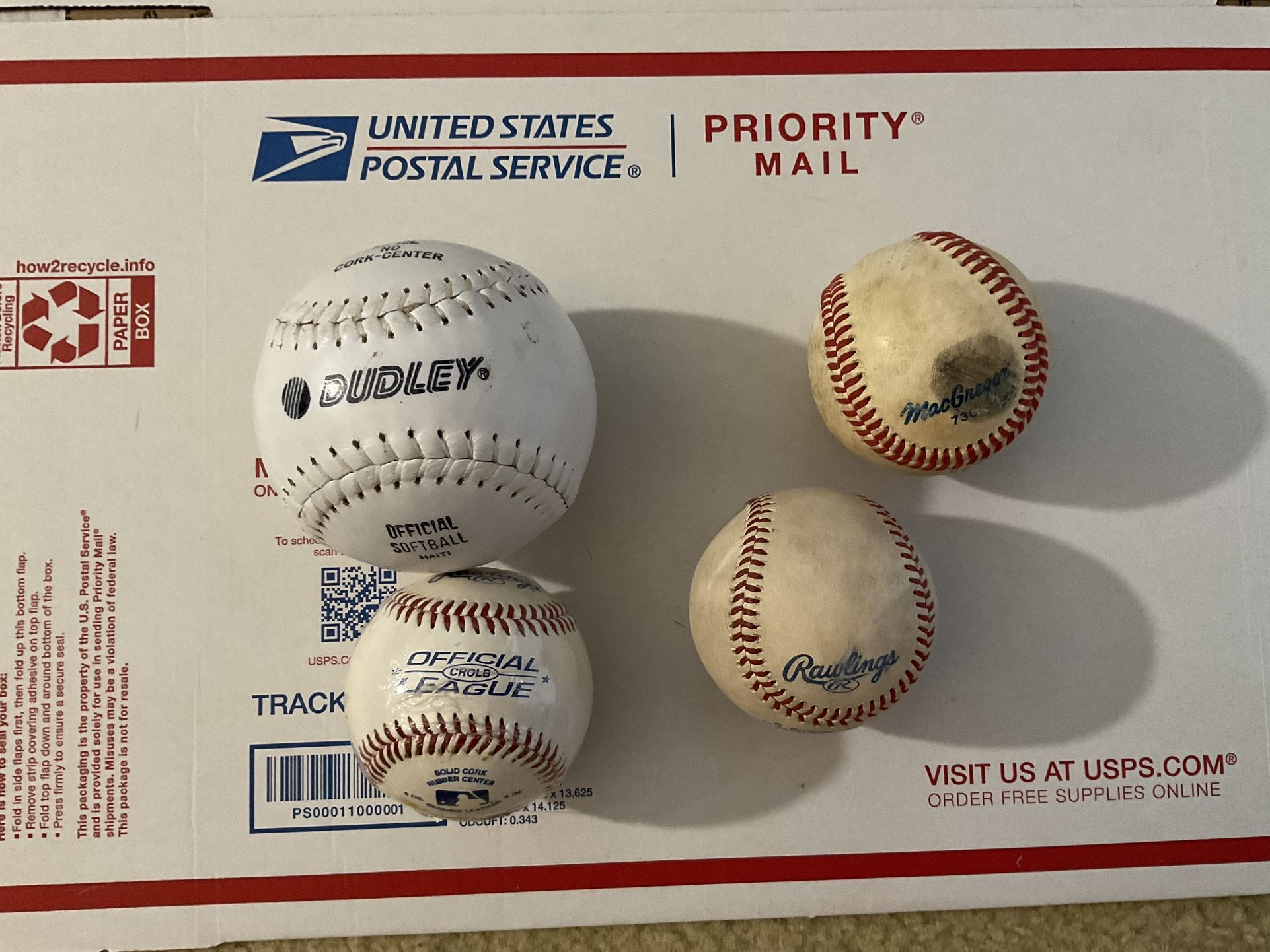 Baseballs Lot
