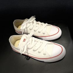 CONVERSE  White Low Top Shoes