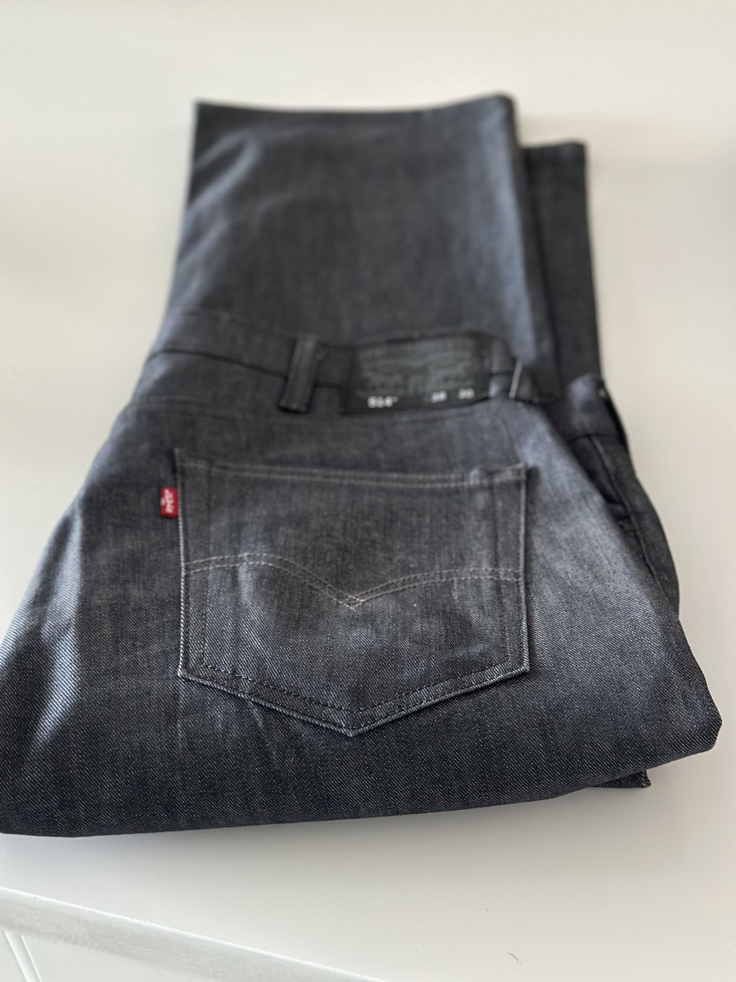 Levis 514 Straight Fit Jeans Stretch Jeans - Charcoal Gray