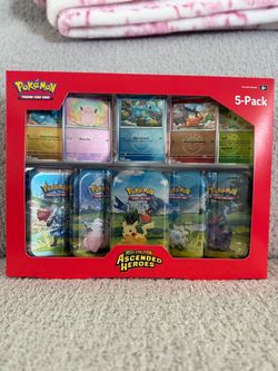 Ascended heroes Pokemon tin 5 pack