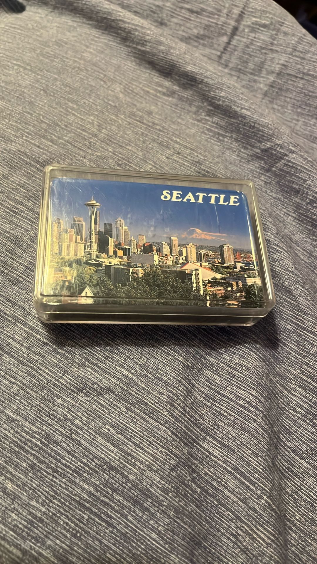Playing Cards Seattle Skyline