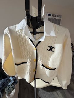 Cotton Knit Sweatshirt