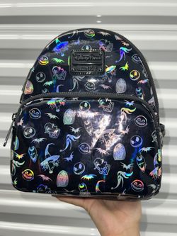 Loungefly Disney NBC Holographic Backpack