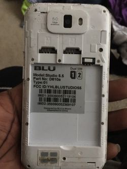 Blu Phone Needs Battery && New Screen