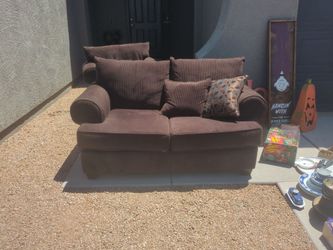 Chair and love seat set