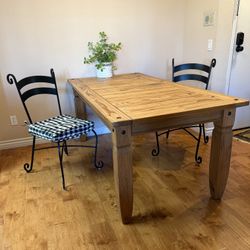 Beautiful pine dining table
