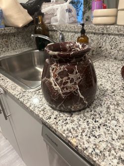15-30 lbs real marble vase