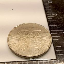 Commemorative Nickel Dollar Coin 1984 Canada Jacques Cartier 450th Anniversary