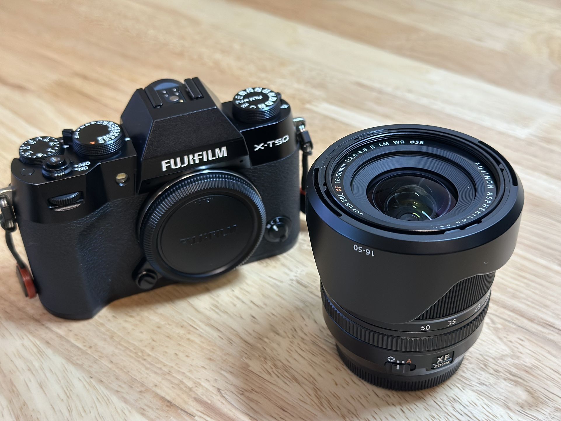 Fuji X-T50 + XF 16-50mm 2.8-4.8 R LM WR