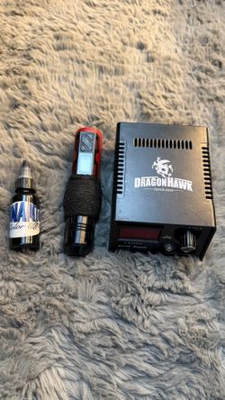 Dragonhawk tattoo machine set Without Wires