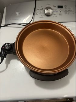 Frying pan skillet electric