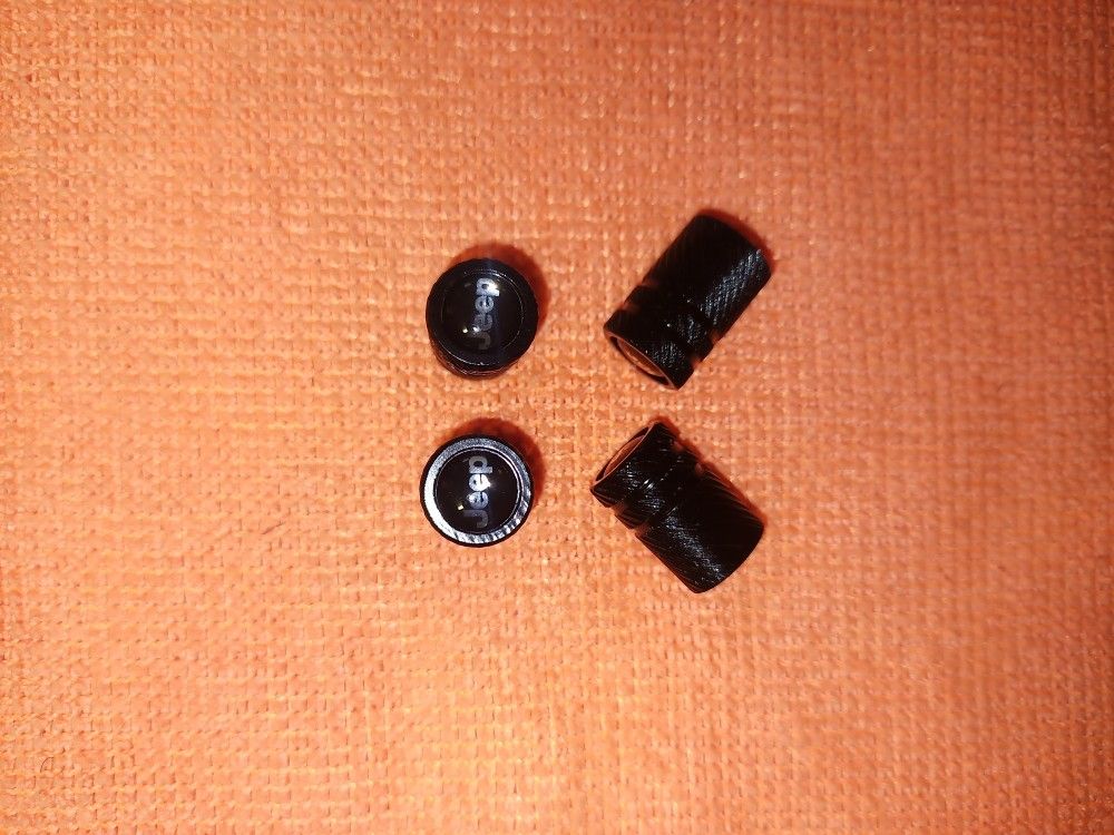 Tire Valve Caps With Jeep Logo