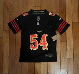 Black 49ers Warner rivalry jersey