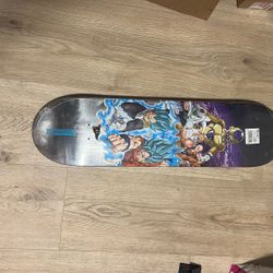 Primitive Dragon Ball Super Team Resurrection 8.1 Skateboard Deck New
