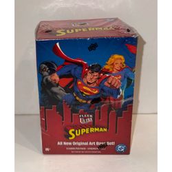 2026 Fleer Ultra Superman Blaster Box DC Comics Trading Cards Value Box NEW