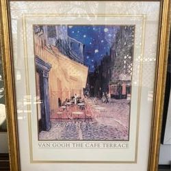 Vincent Van Gogh “The Cafe Terrace’ Wall Art