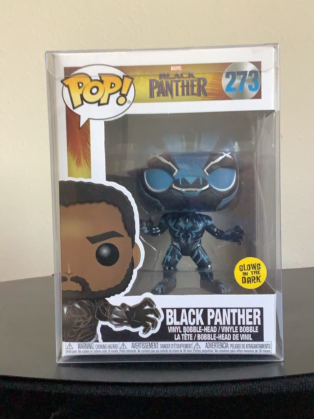 Black Panther Blue Glow Funko Pop #273