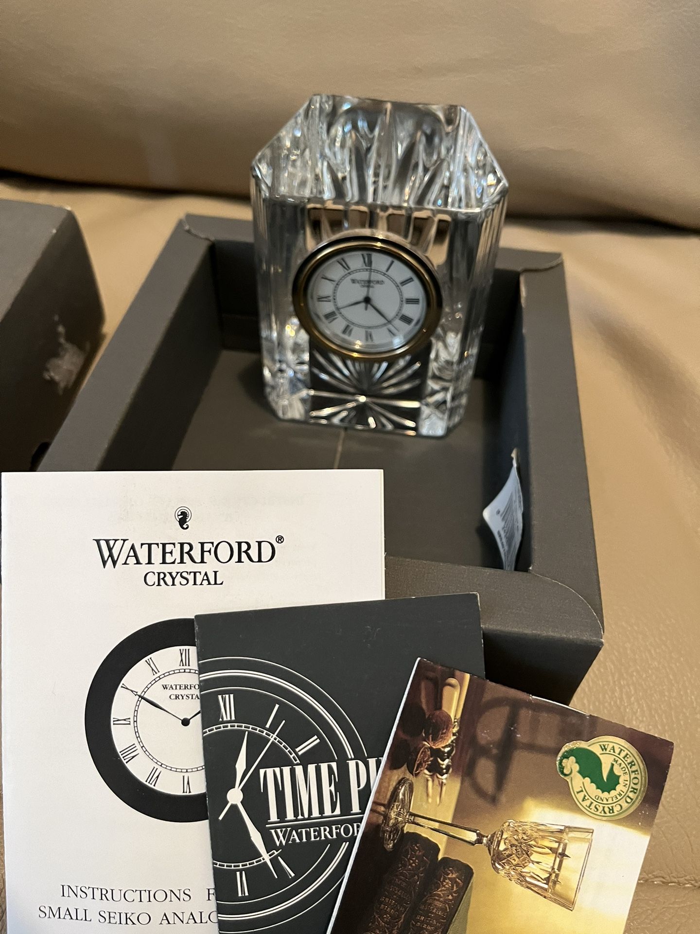 Waterford Crystal Colonnade Clock