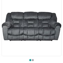 Gently Used Reclining Couch And Loveseat