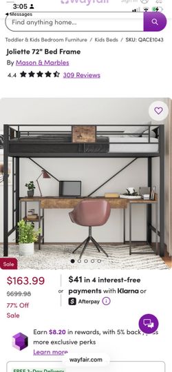 Twin bed frame