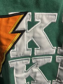 Embroidered Sneaker gallery varsity Jacket 