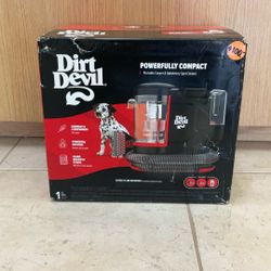 DIRT DEVIL POWERFULLY COMPACT PORTABLE CARPET & UPHOLSTERY SPOT CLEANER 