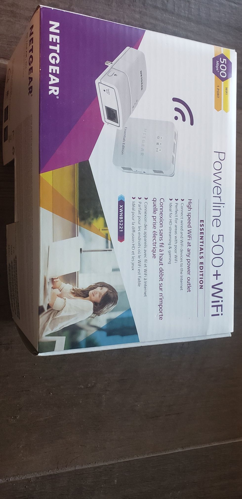 Netgear Powerline 500 + wifi