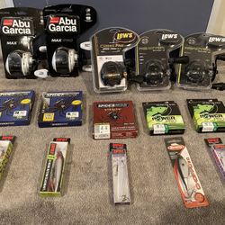 FISHING GEAR REEL BUNDLE