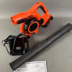 Black and Decker Battery Operated Leaf Blower