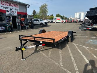 2026 VERSATILE TRAILERS 7X14 ATV FLAT DECK 3.5K