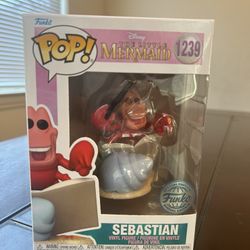Funko Pop Disney The Little Mermaid Special Edition Sebastian 