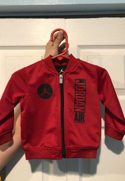Nike Jordan Air zip front Sweatshirt 6-9 MOs