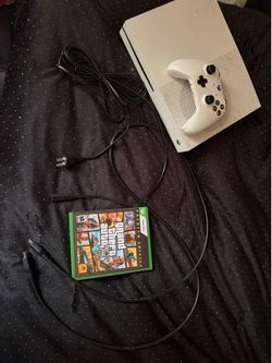 White Xbox One S Console Bundle + Controller + HDMI