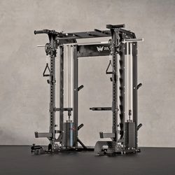 IN STOCK! Major Fitness B52 PRO Squat Rack Power Cage Functional Trainer with Smith Machine