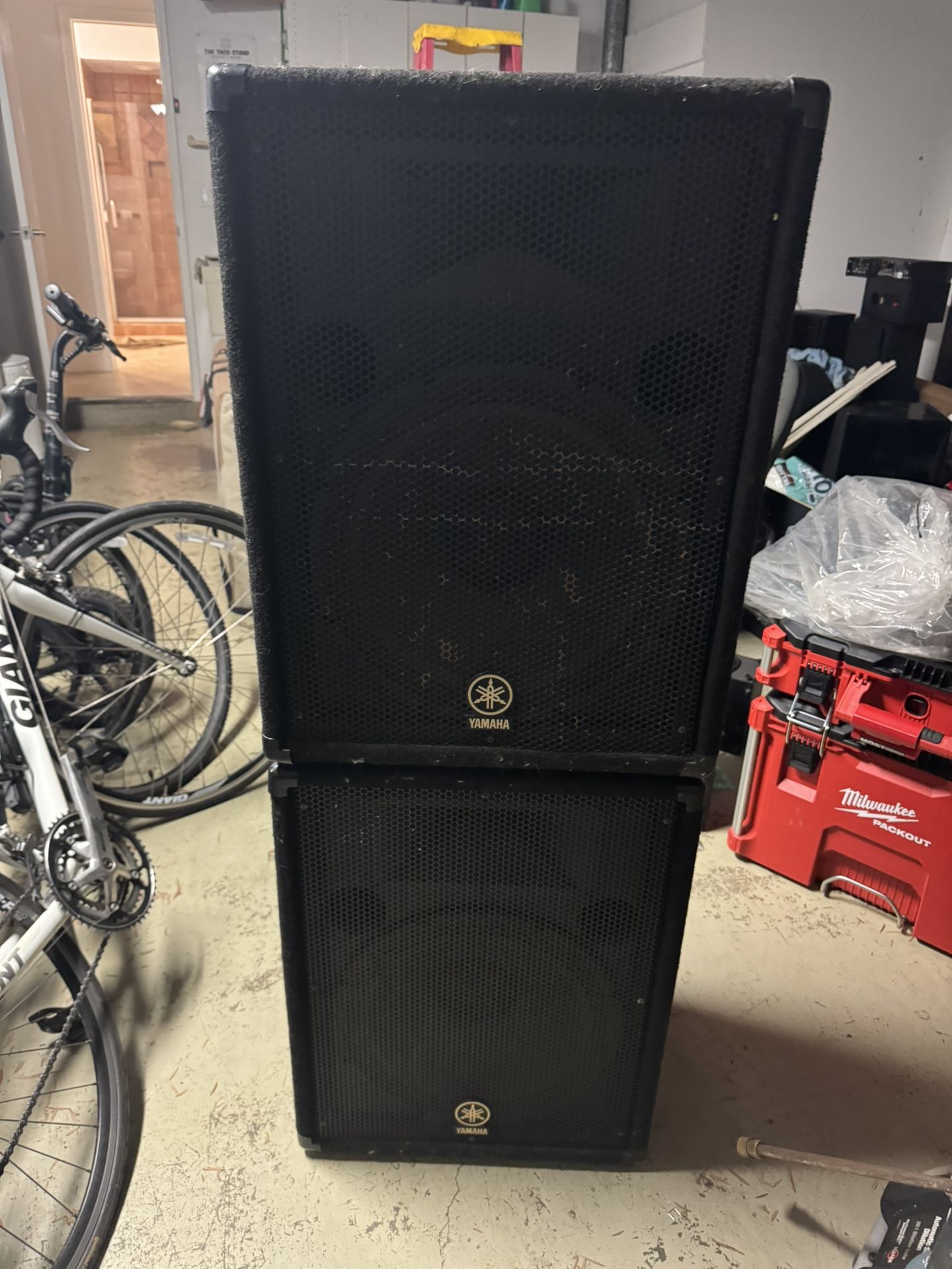 Yamaha BR15 PA Speakers Pair