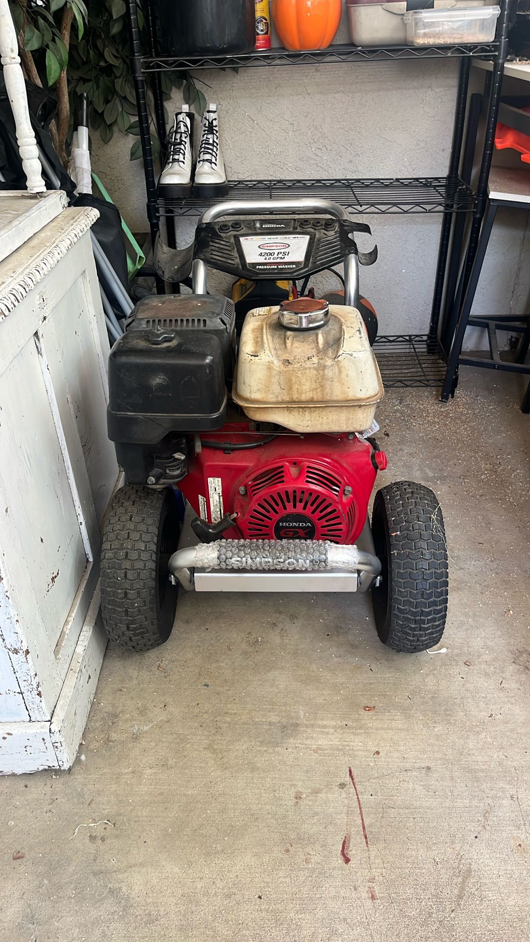 Honda Gx 390 13.5 Pressure Washer
